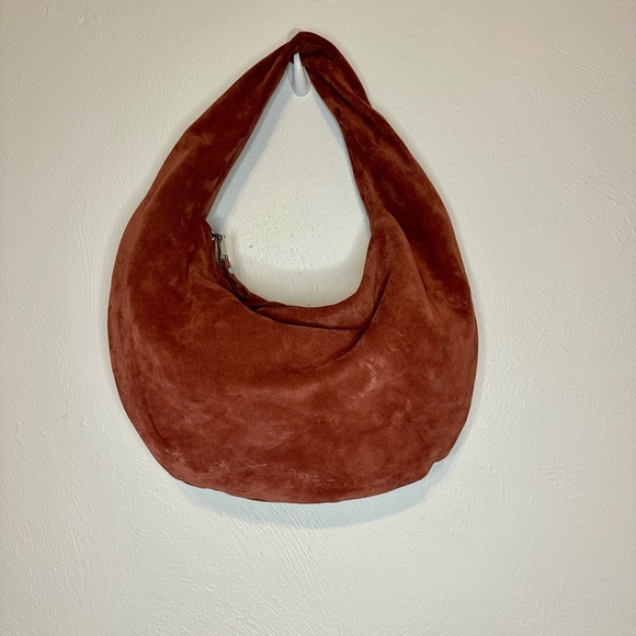 Flattered Alva Suede Shoulder Bag Rust - Picture 8 of 15